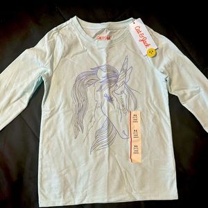 NWT Girls Cat & Jack long sleeve shirt